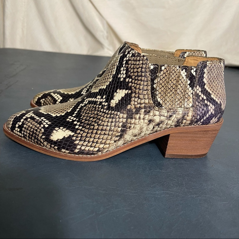 Madewell Snake Print Ankle Boot - Picture 4 of 8